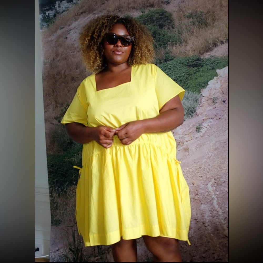 SOLD NWT Wray Helen Limoncello Yellow Cotton Dress sz 6x